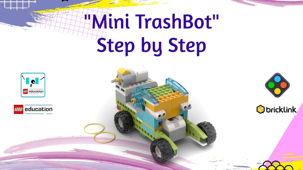 Lego WeDo 2.0 ⚙️ МИНИ ТРЕШБОТ WeDo 2.0 ✔️ [45300] @EdComb ​