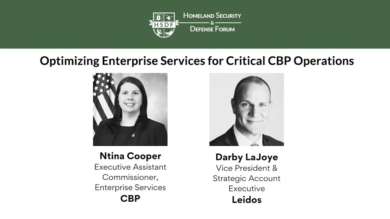 Session 4   Optimizing Enterprise Services for Critical CBP Operations 12 11 24
