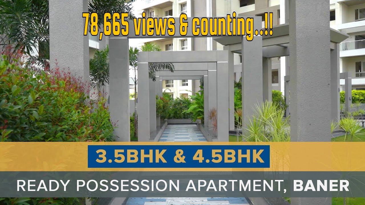 Kumar Sanctum Baner | 3.5 & 4.5 BHK Ready Possession Apartments | RealtyRoof