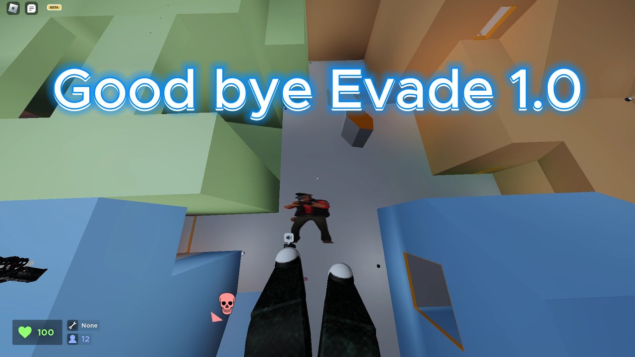 Good bye Evade 1.0 | Evade Roblox Montage (4K quality)