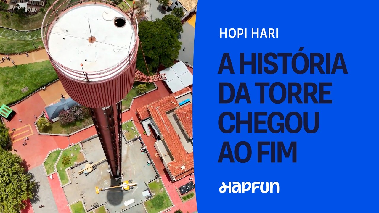 O que aconteceu com a TORRE do Hopi Hari? | HAPFUN