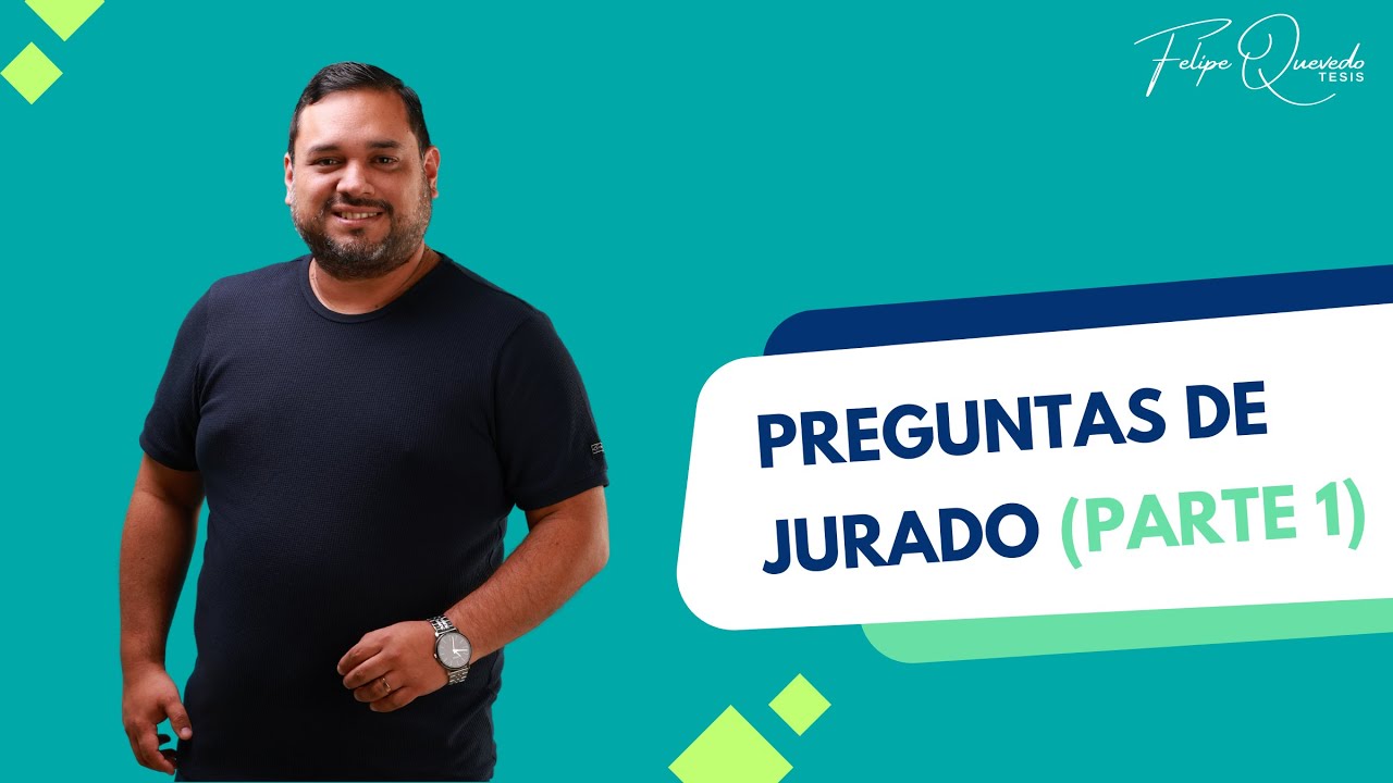 ⭐ PREGUNTAS de JURADO! 🔥 (Parte 1)