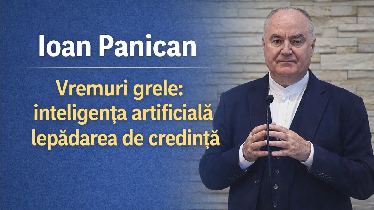Ioan Panican-❗️Vremuri grele: Inteligența artificială, lepădarea de credință..2026