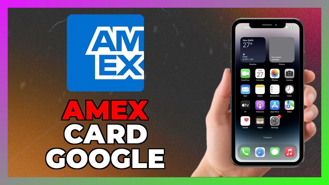 How To Add An Amex Card To Google Pay 2026!