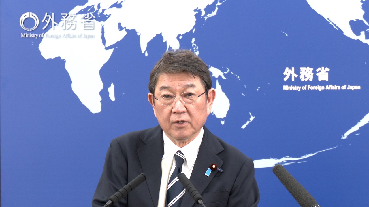 〔March 31〕Regular Press Conference：Minister for Foreign Affairs of Japan, MOTEGI Toshimitsu