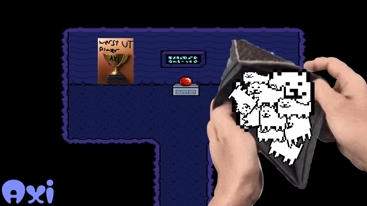 HOW'D HE GET IN THERE - AxiPlays Undertale 4