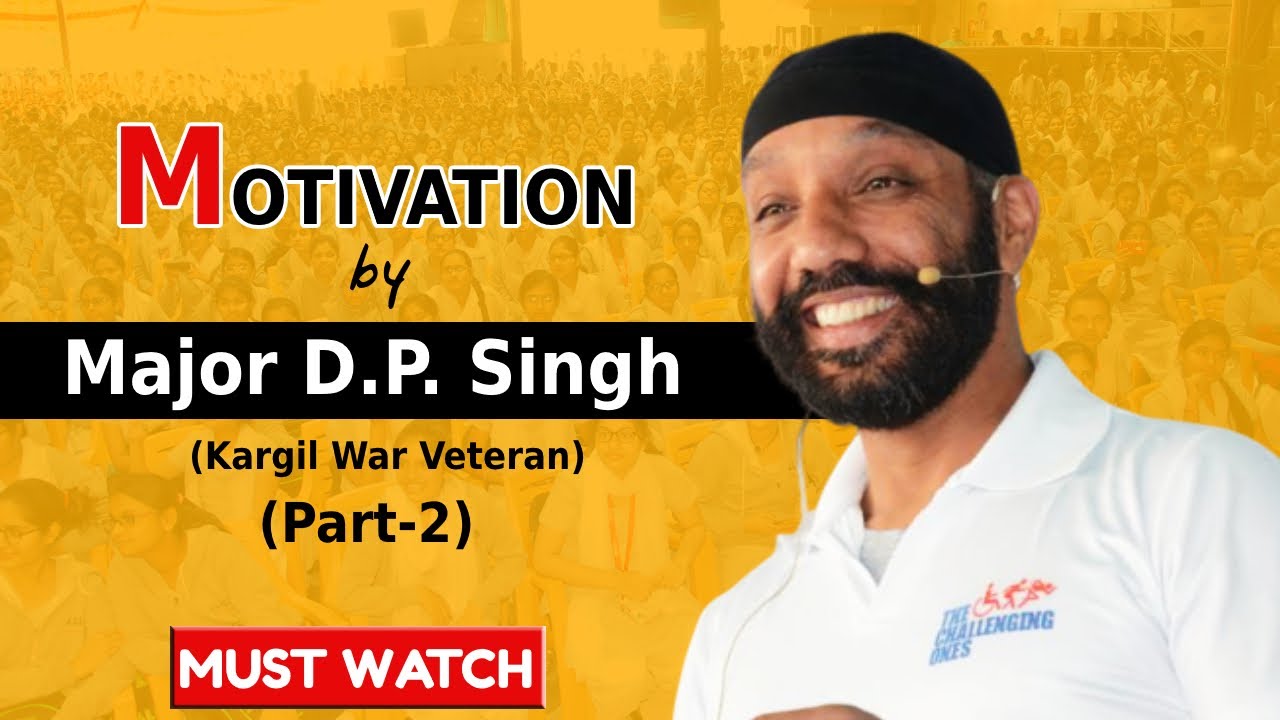 Motivational Session by Major D.P. Singh (Kargil War Veteran) at ALLEN Kota ( Part 2 )