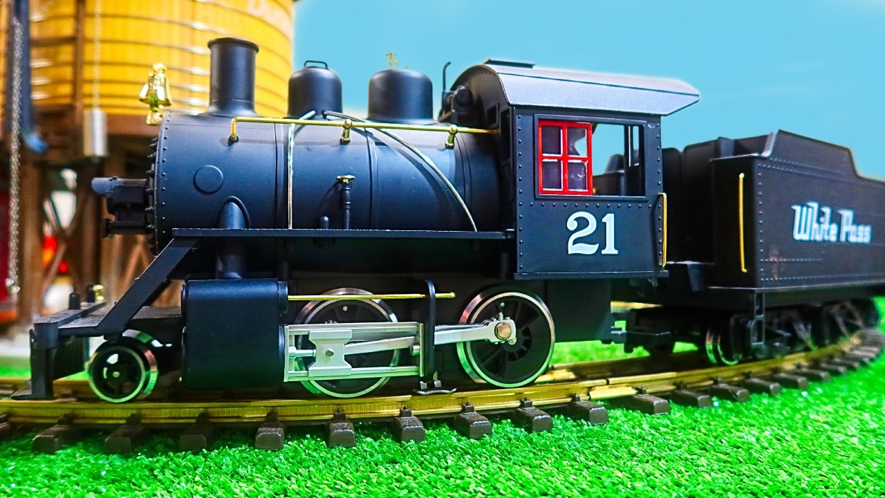 LGB White Pass Train Set & Train Story