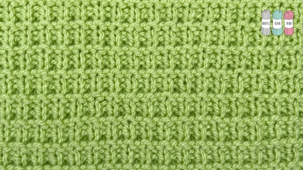 How to Knit Grid Stich