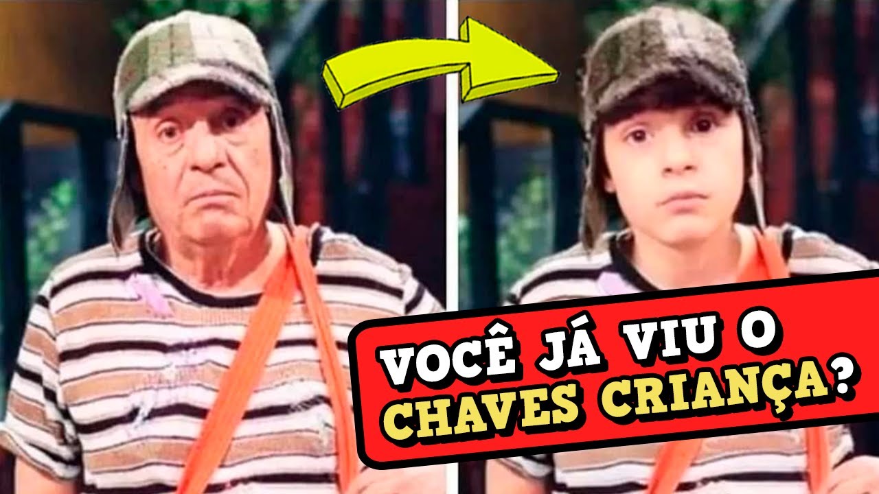 CHAVES na INFÂNCIA!! COMO os ATORES ERAM?!