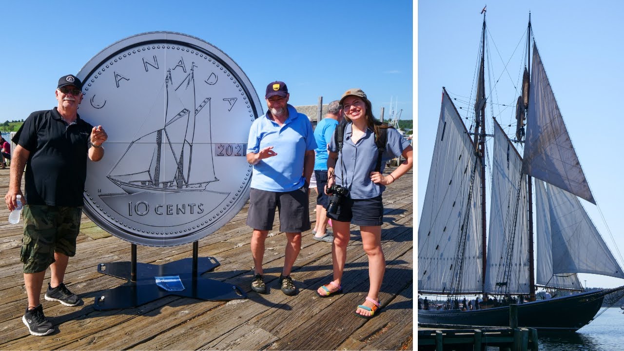 Visitando el Bluenose II: El BUQUE DE VELA Más Famoso de CANADÁ ⛵ Lunenburg, Nueva Escocia
