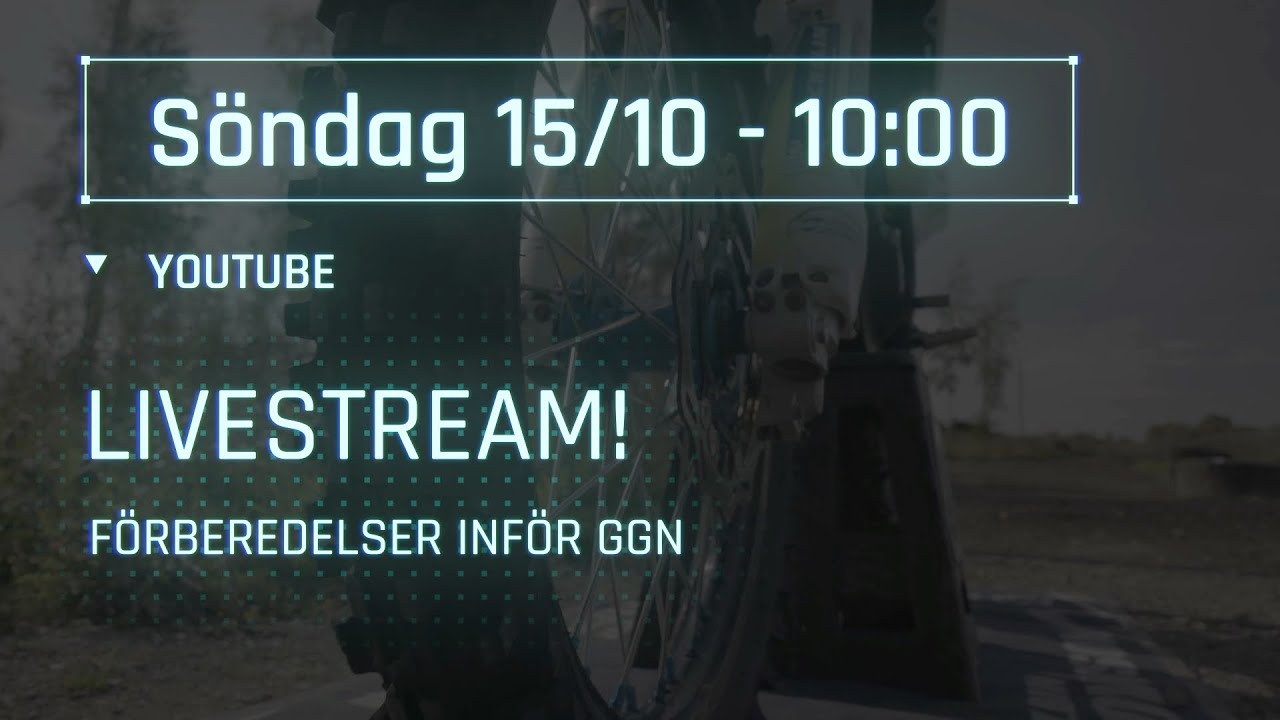 Elowson LiveStream - Förberedelser GGN 2023