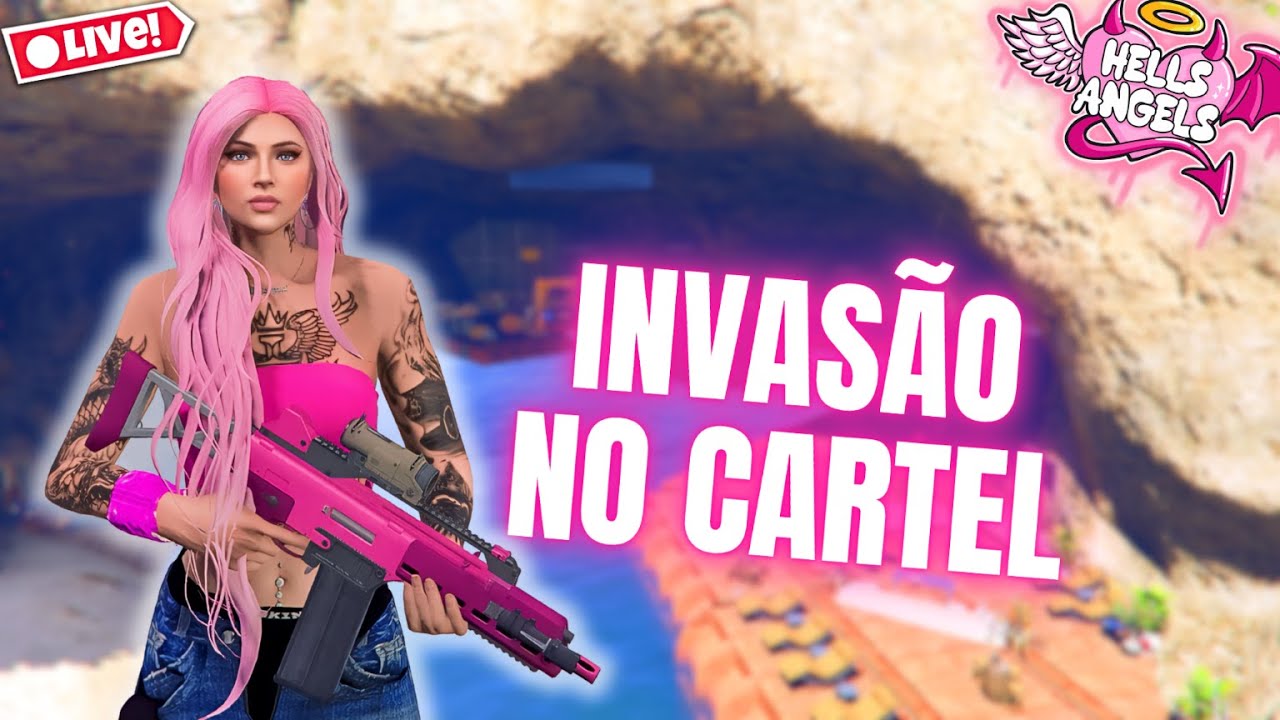 [GTA RP CDANJOS - HELLS ANGELS | Mai Suzuki] - INVASÃO NOS CARTELEIROS 💖🤍