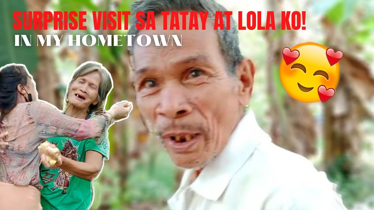 SURPRISING MY TATAY AND LOLA IN MY HOMETOWN | Annie Rose Simbajon