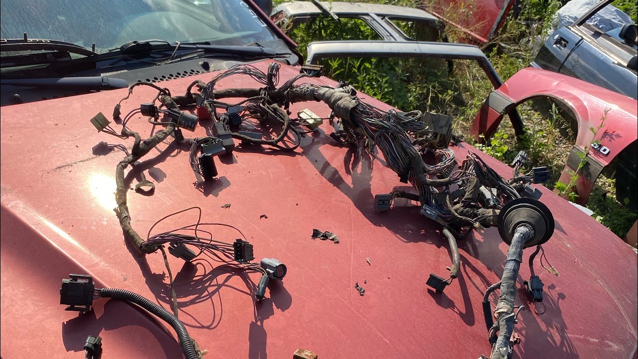 Foxbody Mustang Dashboard Wiring Harness 1993 Ford GT Donor Car Grade A Tested Working Kens Approval