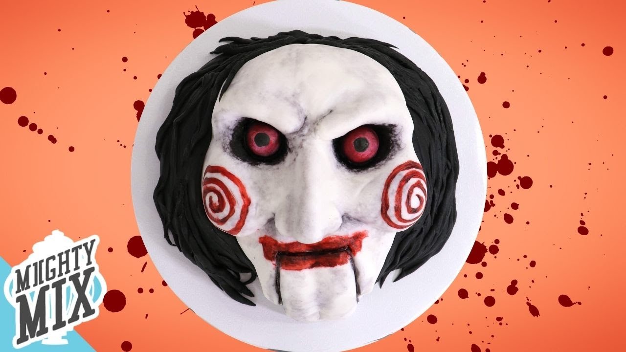 Jigsaw Puppet Cake | SAW Movie Cake | SPIRAL | MiightyMix