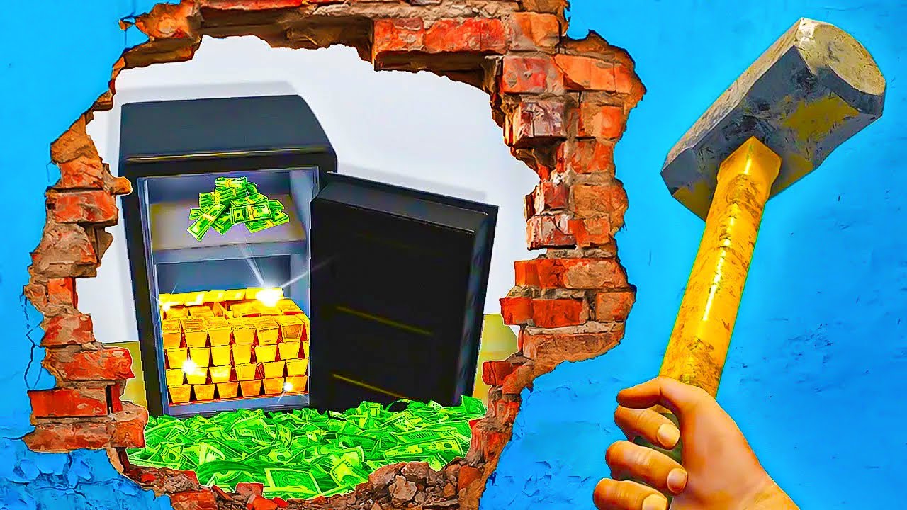 Ik VOND een KLUIS in mijn NIEUWE HUIS! (House Flipper)