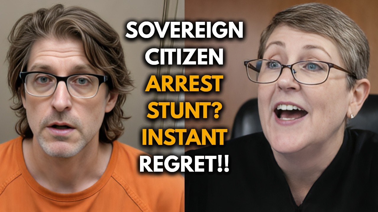 Sovereign Citizen Tries to “Arrest” the Judge in Open Court — Gets Calmly Dismantled Instantly!