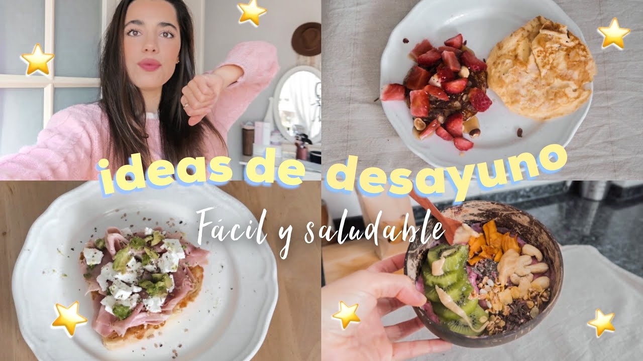 MIS DESAYUNOS FAVORITOS 🤤 recetas fáciles, RÁPIDAS y saludables | Museecoco