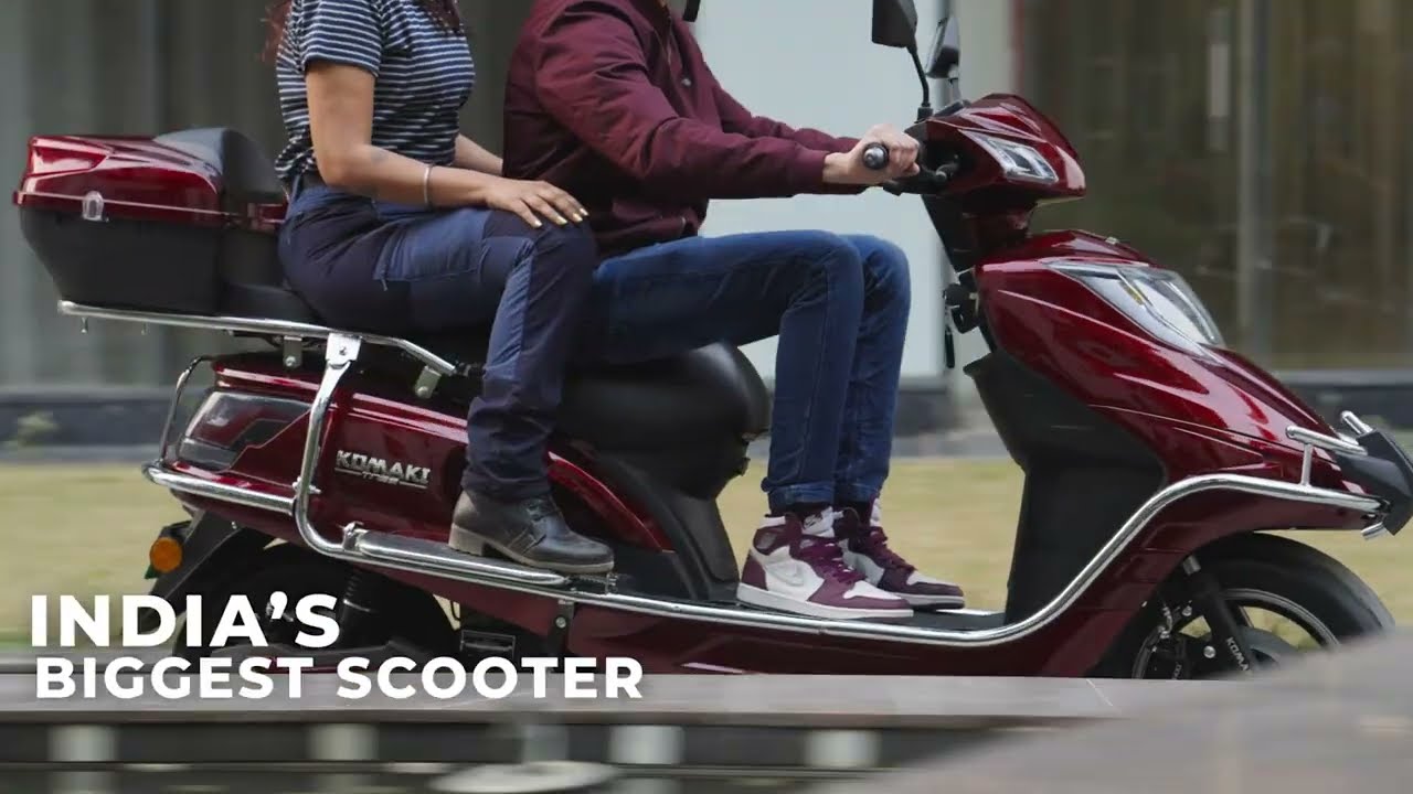 Komaki TN-95 Electric Bike - Like A Bullet HIGH SPEED