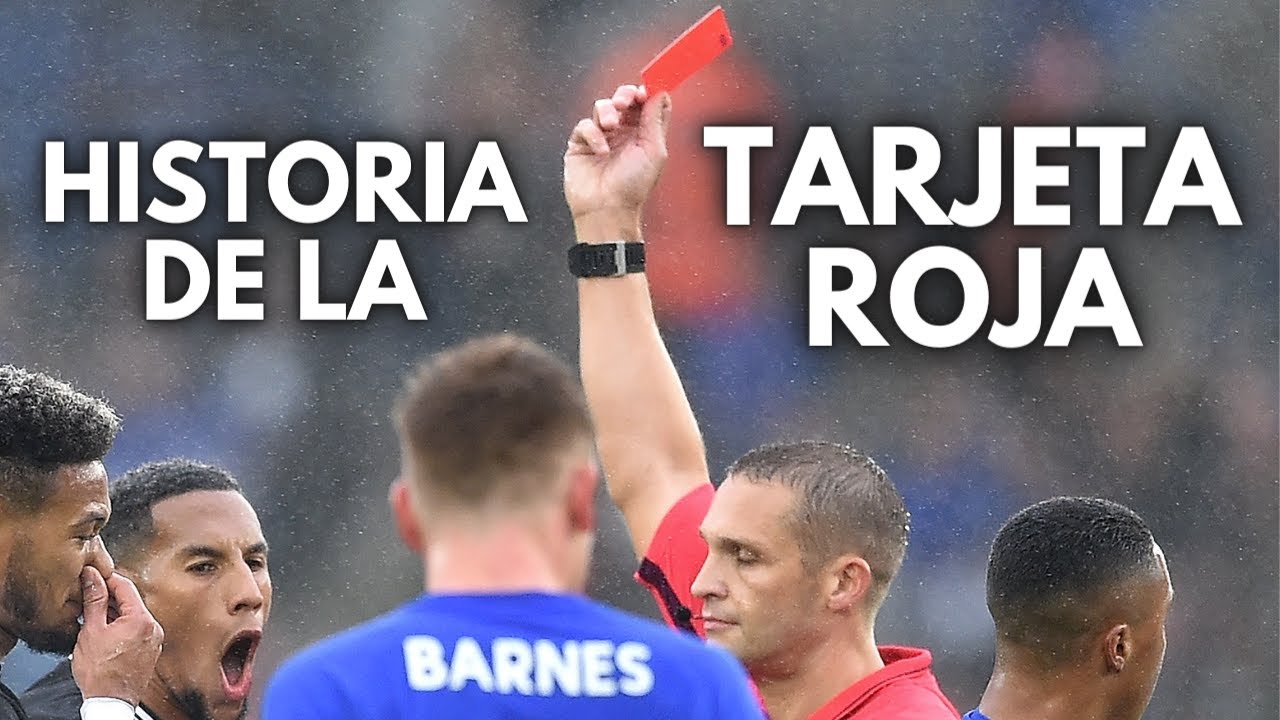 HISTORIA (CÓMICA) DE LA TARJETA ROJA EN EL FÚTBOL INGLÉS