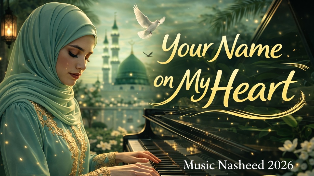 Your Name on My Heart | Emotional Nasheed Music 2026