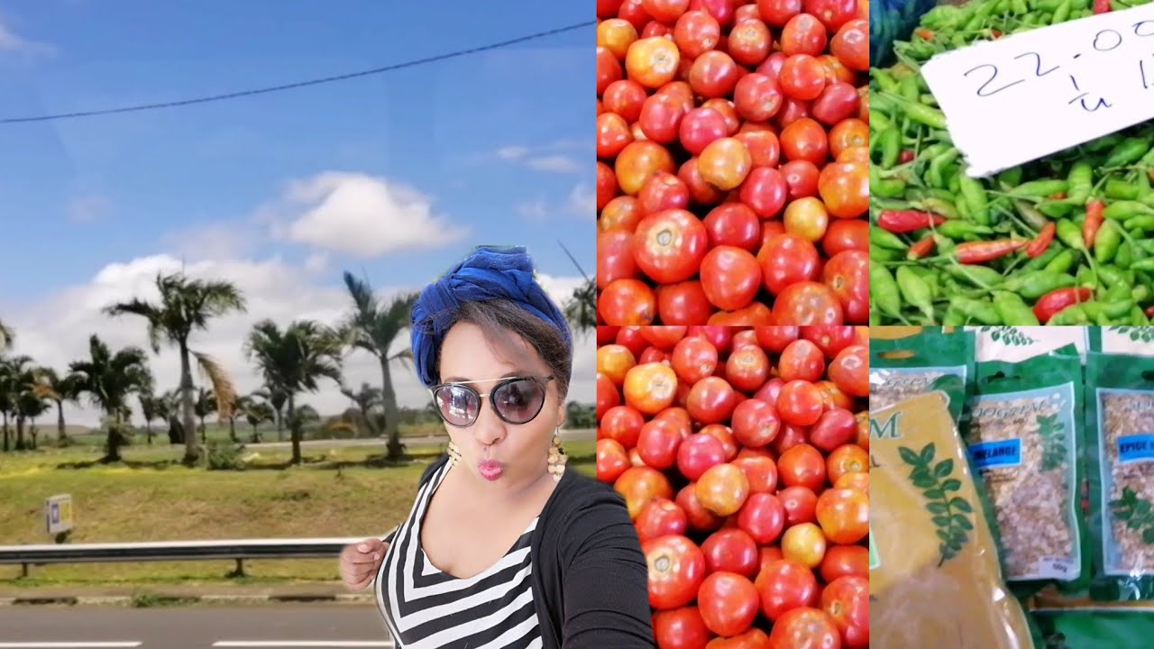 Vlog Marché de légumes / vegetables market /vlog 2 (living in Maurituis)Vivre à l'île Maurice