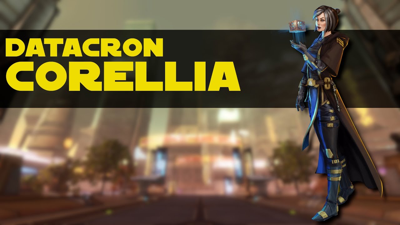 SWTOR Corellia Datacrons - SWTOR Datacron Guide 2022