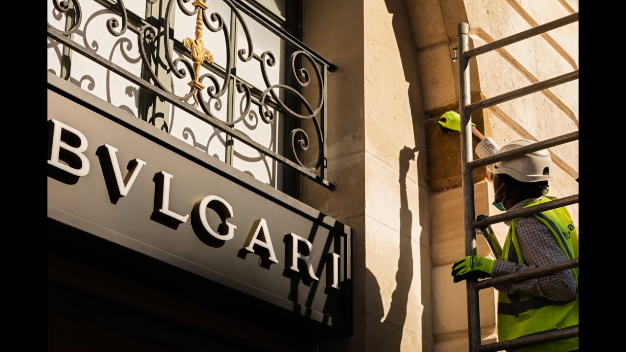 BVLGARI FLAGSHIP STORE AT VENDOME 23 - MAKING OF