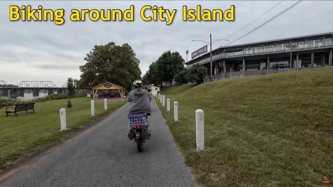 Biking around City Island, Harrisburg, PA | September 27, 2025