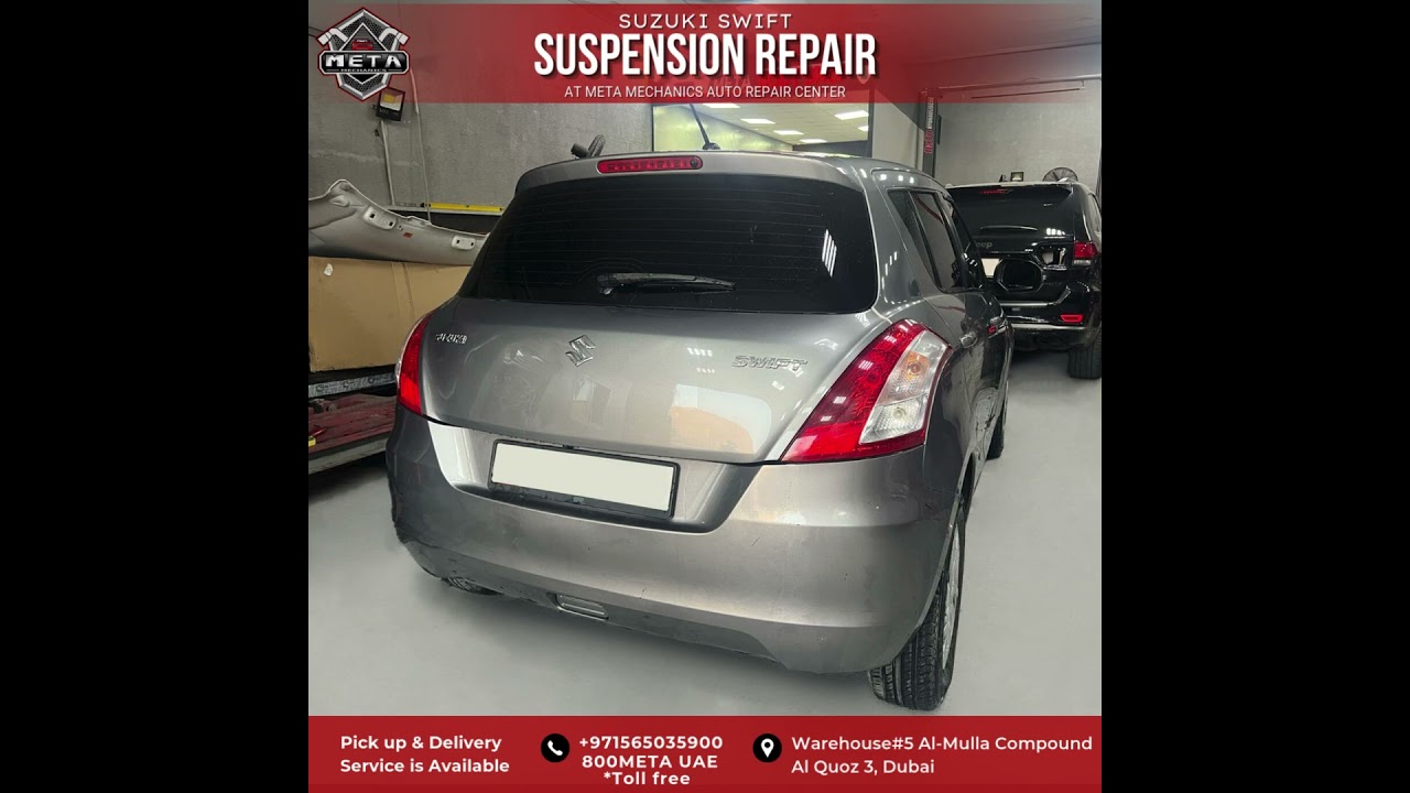 🚗✨ Suzuki Swift Suspension Repair Completed at Meta Mechanics! ✨🔧