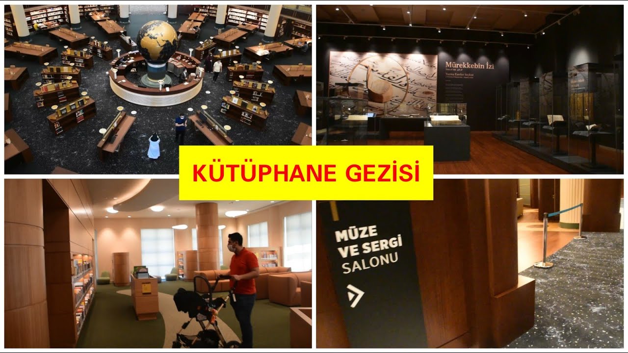MİLLET KÜTÜPHANESİ GEZİMİZ📙✔ / VLOG ✔