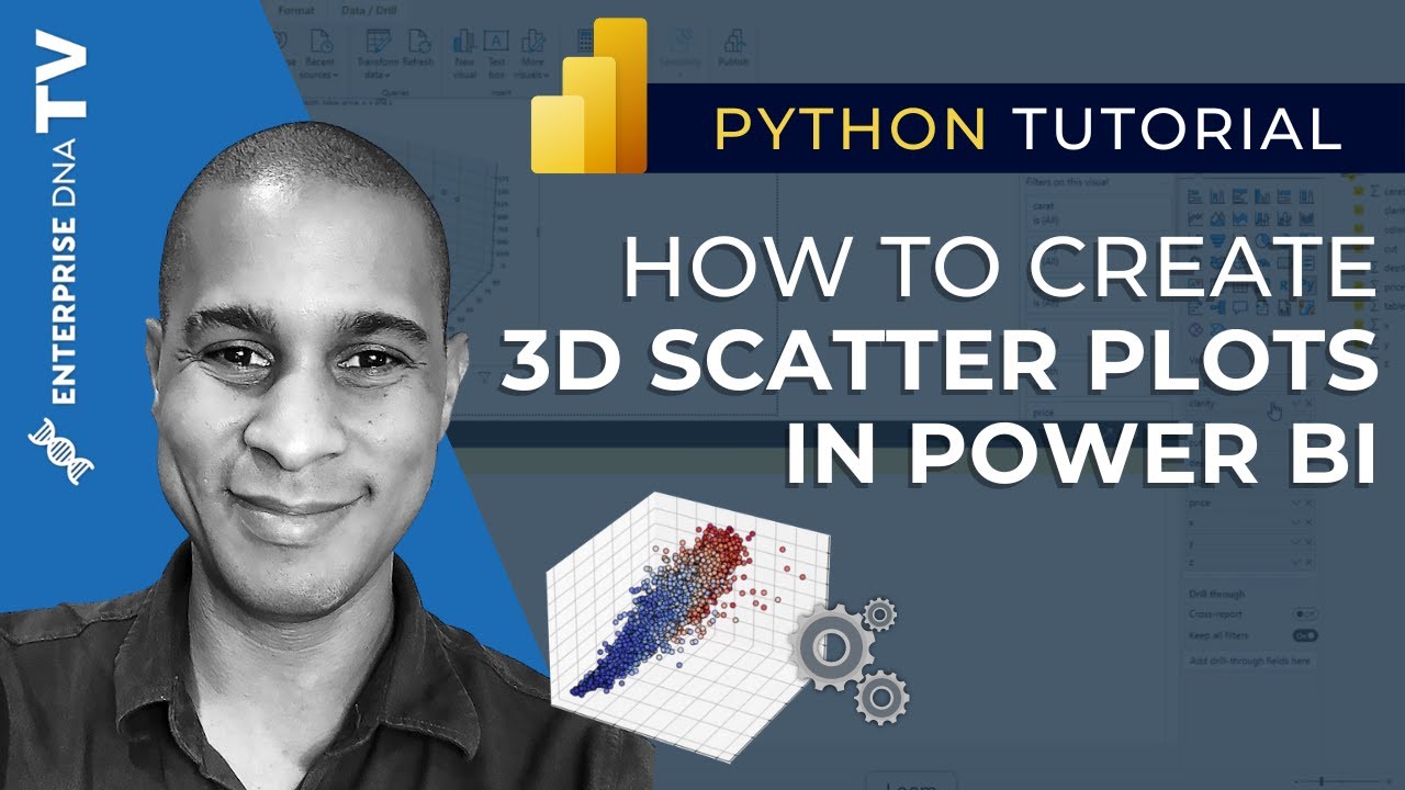 Как создать 3D-диаграммы рассеяния в Power BI с помощью Python