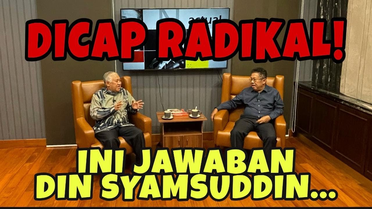 DICAP RADIKAL❗️ INI JAWABAN DIN SYAMSUDDIN... - KARNI ILYAS CLUB