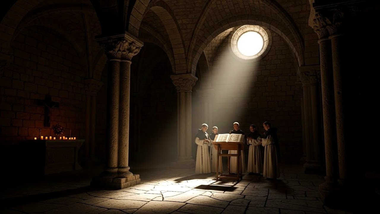 Chorał Gregoriański na Miłosierdzie ✝️ „Kyrie Eleison” — Modlitwa Serca (432Hz)