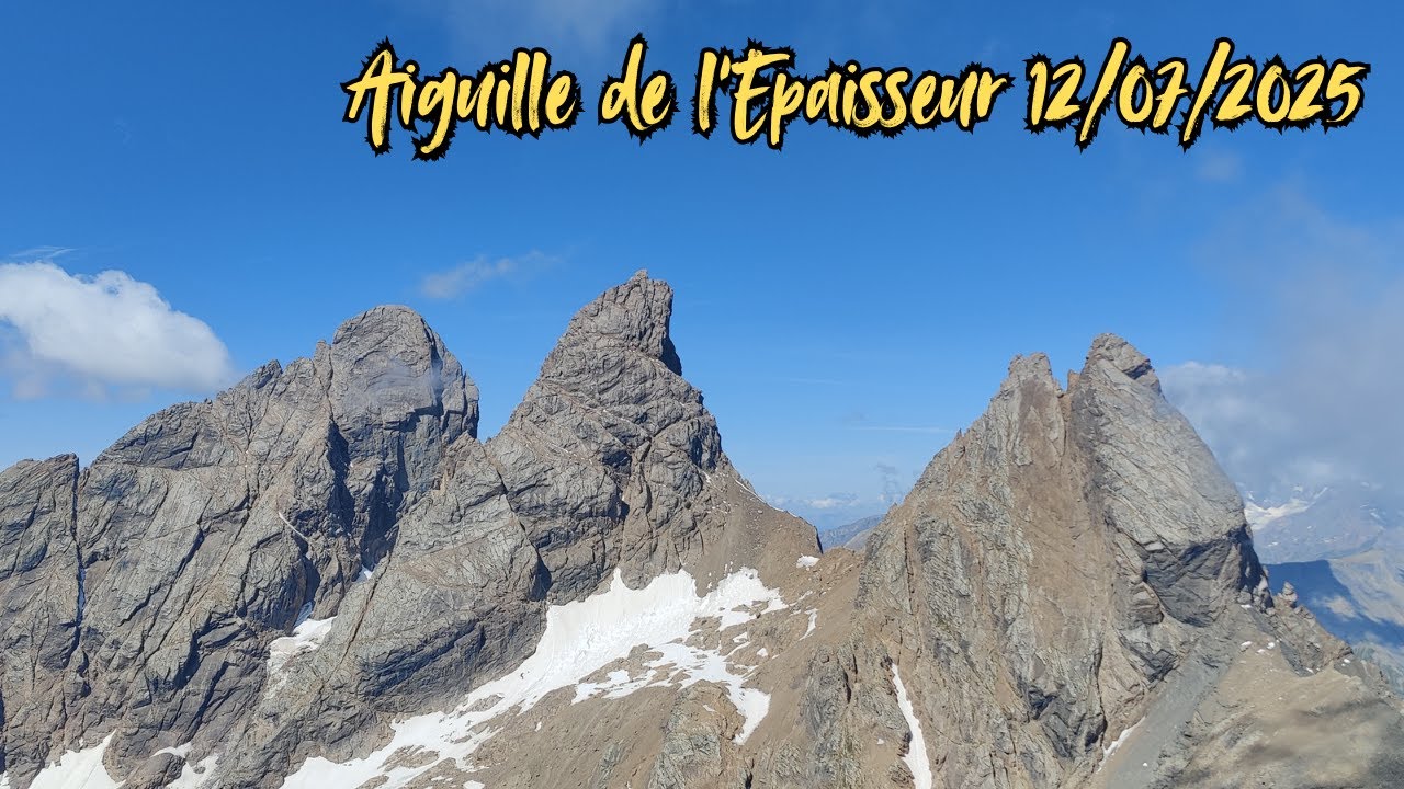 Aiguille de l'Epaisseur 3230 m