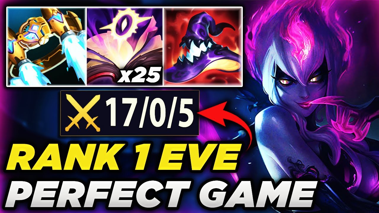 How I Played a PERFECT Game Against a 90% Win Rate Smurf! (Rank 1 Evelynn)
