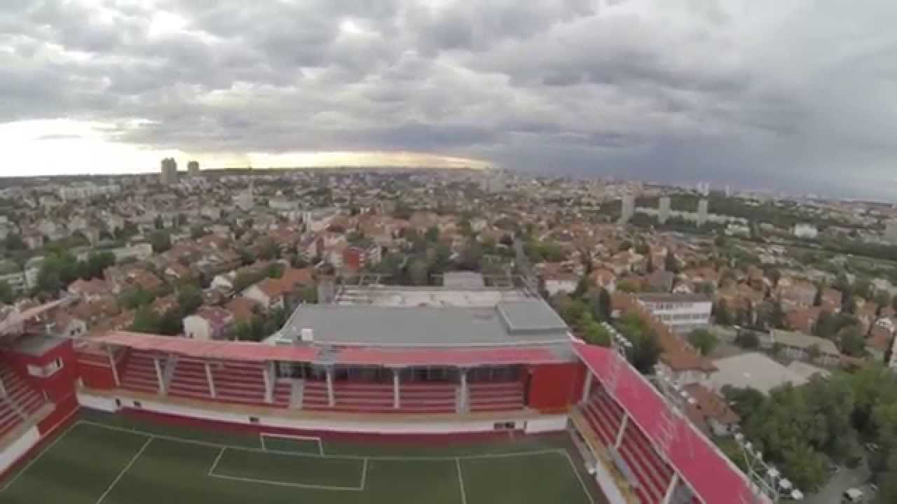 Tržni centar Stadion iz vazduha