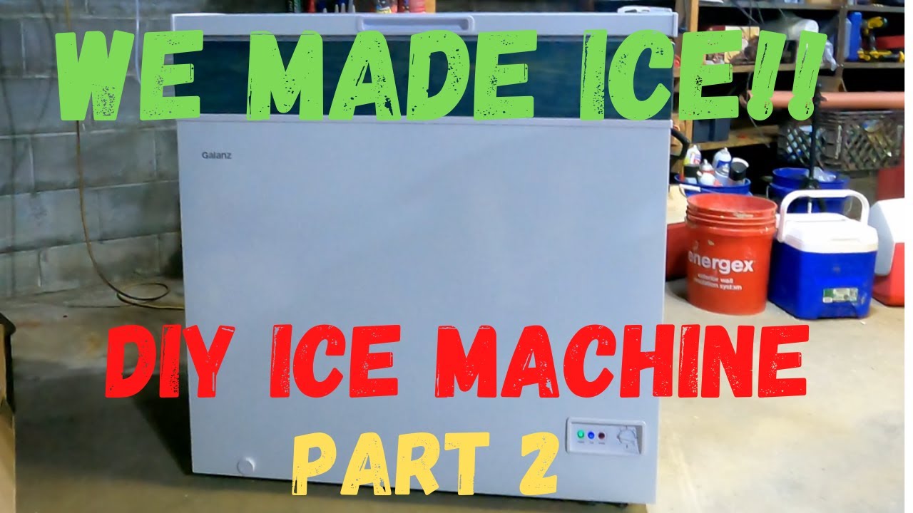Money-Saving DIY Ice Machine - Part 2