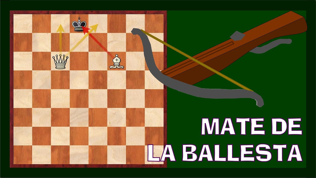 El MATE de la BALLESTA 🎯 | COMBINANDO DAMA y ALFIL 🙏