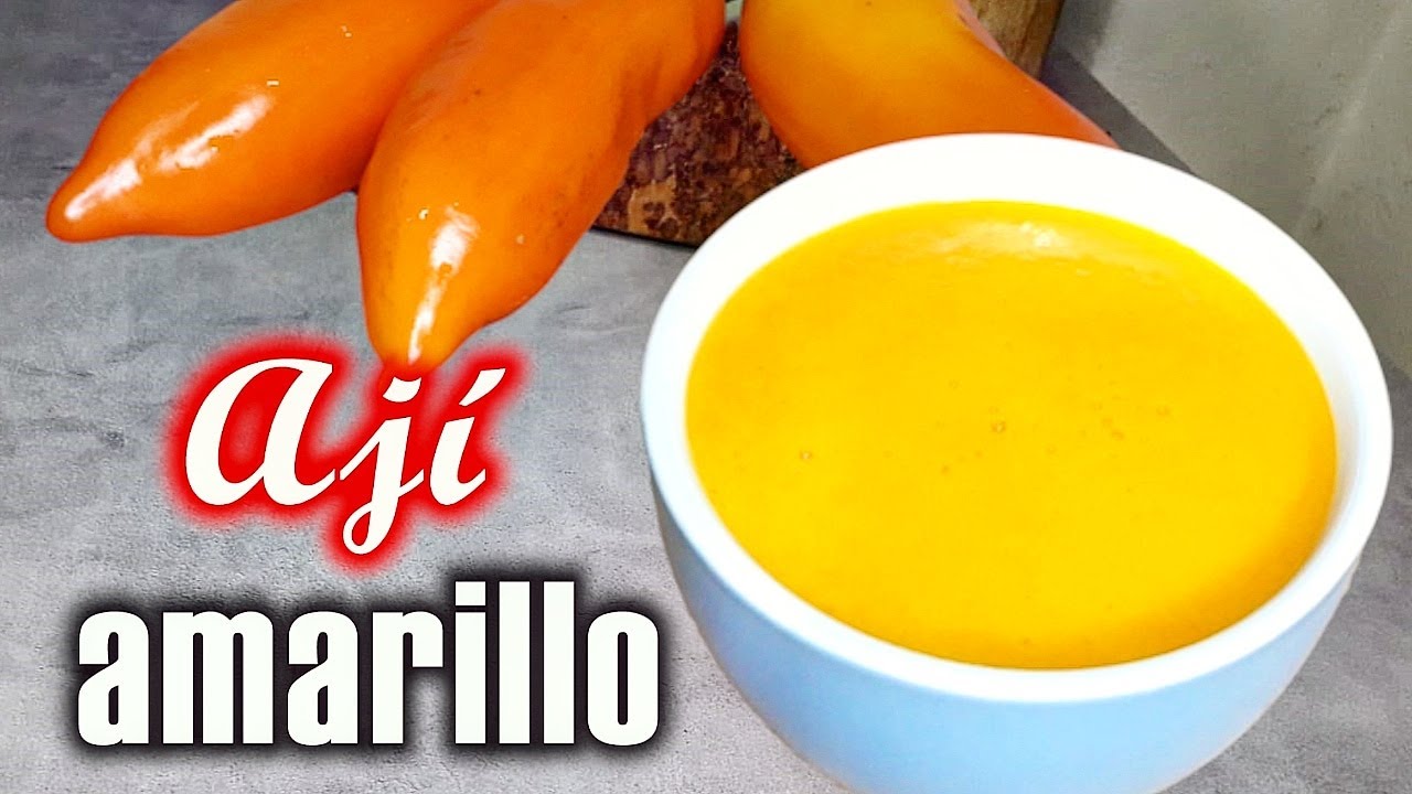 C&oacute;mo preparar aj&iacute; amarillo (escabeche fresco)