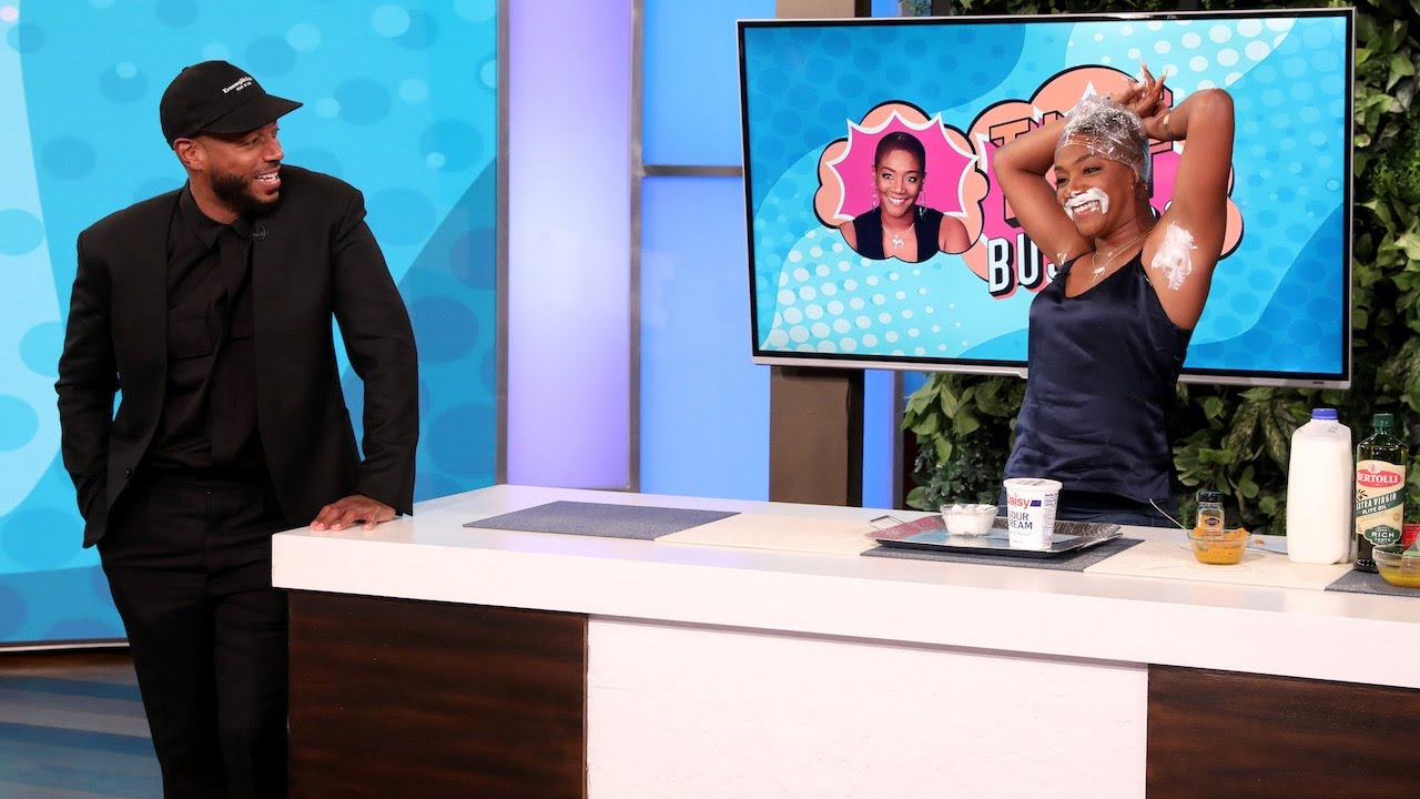 Tiffany Haddish Tears Up When Using This Unconventional Beauty Treatment