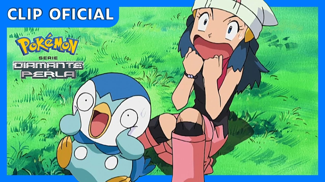 Maya conoce a Piplup | Pokémon Diamante y Perla | Clip oficial