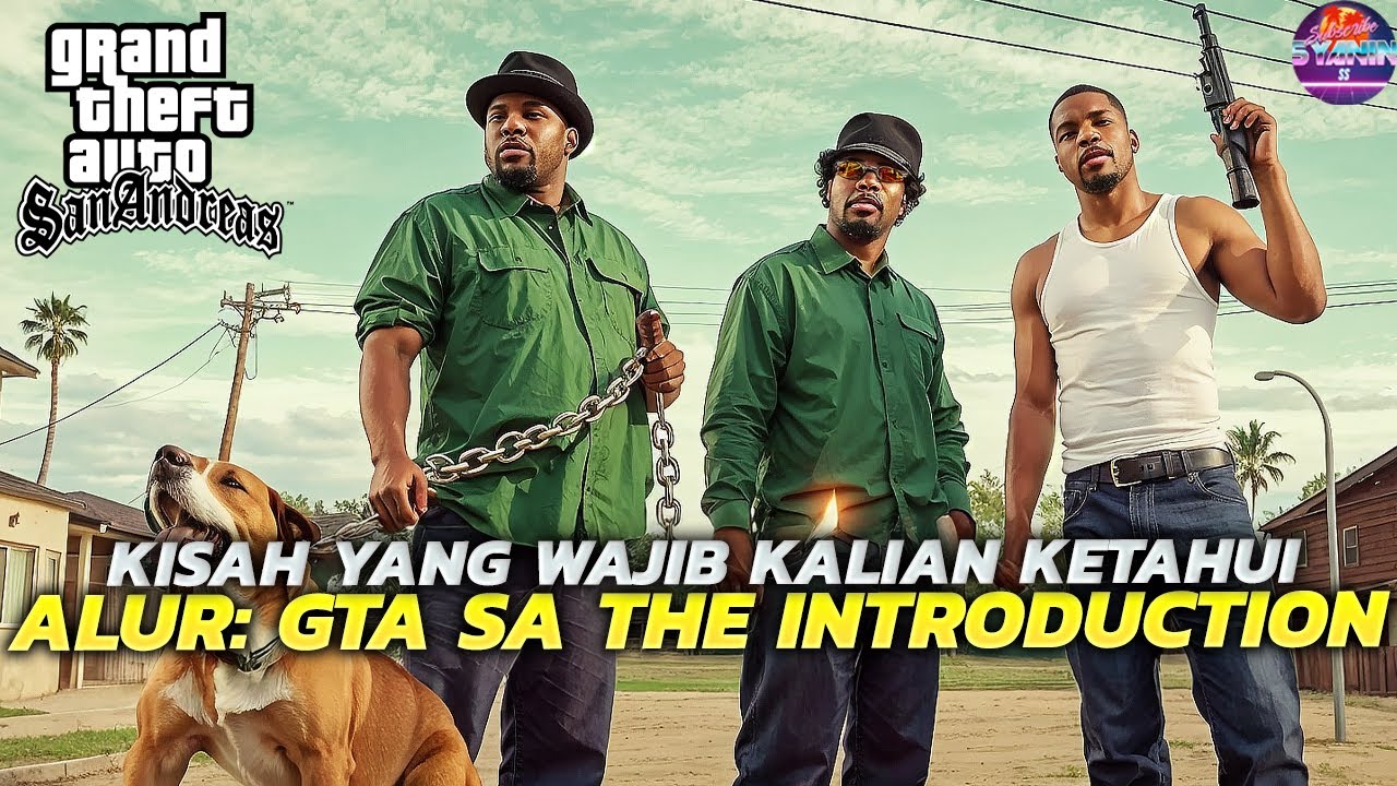 ALUR CERITA Dalang Wafat & Hancurnya Geng CJ | Seluruh Alur Cerita GTA San Andreas The Introduction