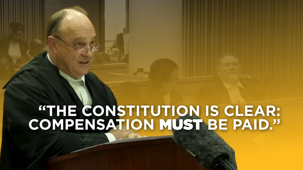 Advocate Thys Strydom rips apart the myth of nil compensation | SPOC