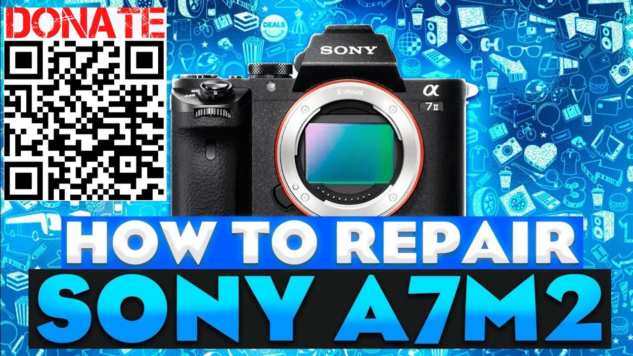 How to repair Sony a7m2 (replace shutter)