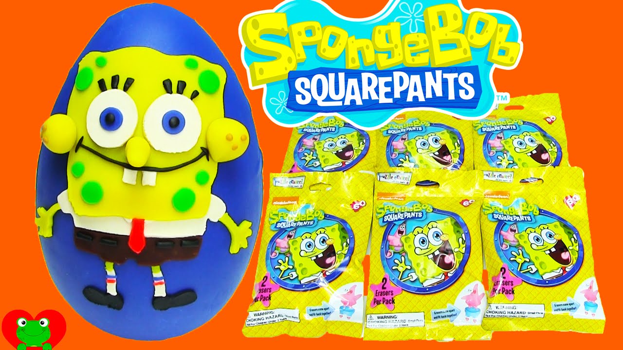 SpongeBob Puzzle Eraseez Puzzle Erasers