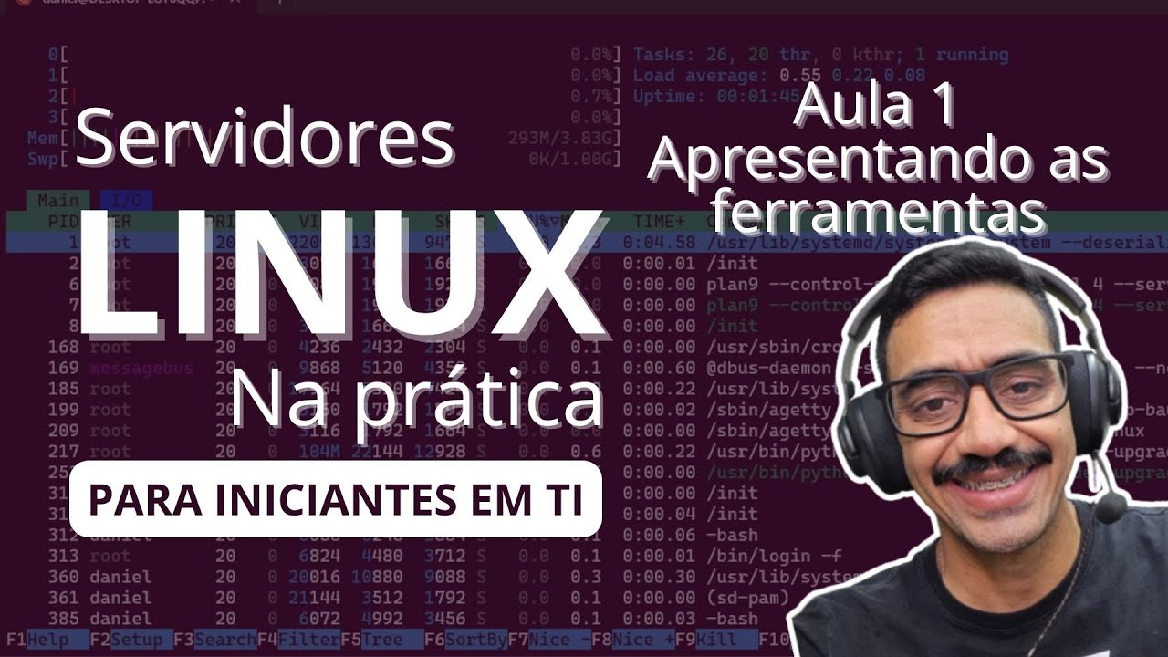 Aula 01 -  Servidores Linux Na Prática - Apresentação das ferramentas
