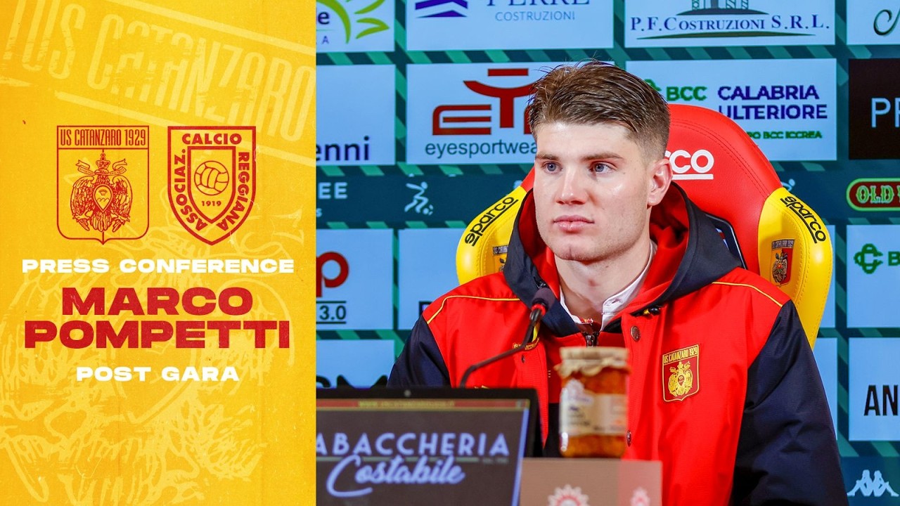 PRESS AREA | POMPETTI NEL DOPO GARA DI CATANZARO - REGGIANA