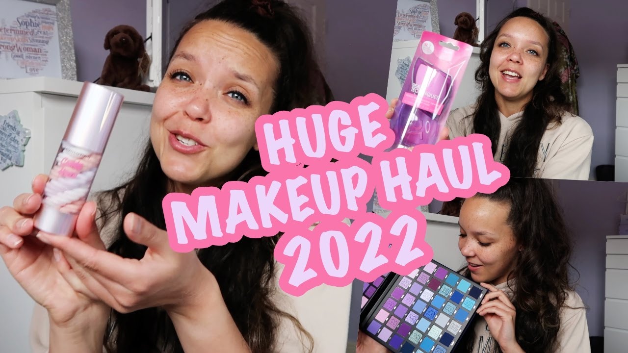 HUGE MAKE UP HAUL 2022 | MAKEUP REVOLUTION, BOOTS, SUPERDRUG, BEAUTY BAY